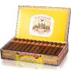 Partagás Short cigar with detailed band and oily wrapper
